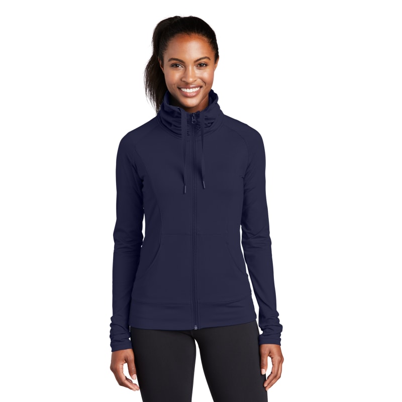 Sport-Tek Women's Sport-Wick Stretch Full-Zip Jacket. 28