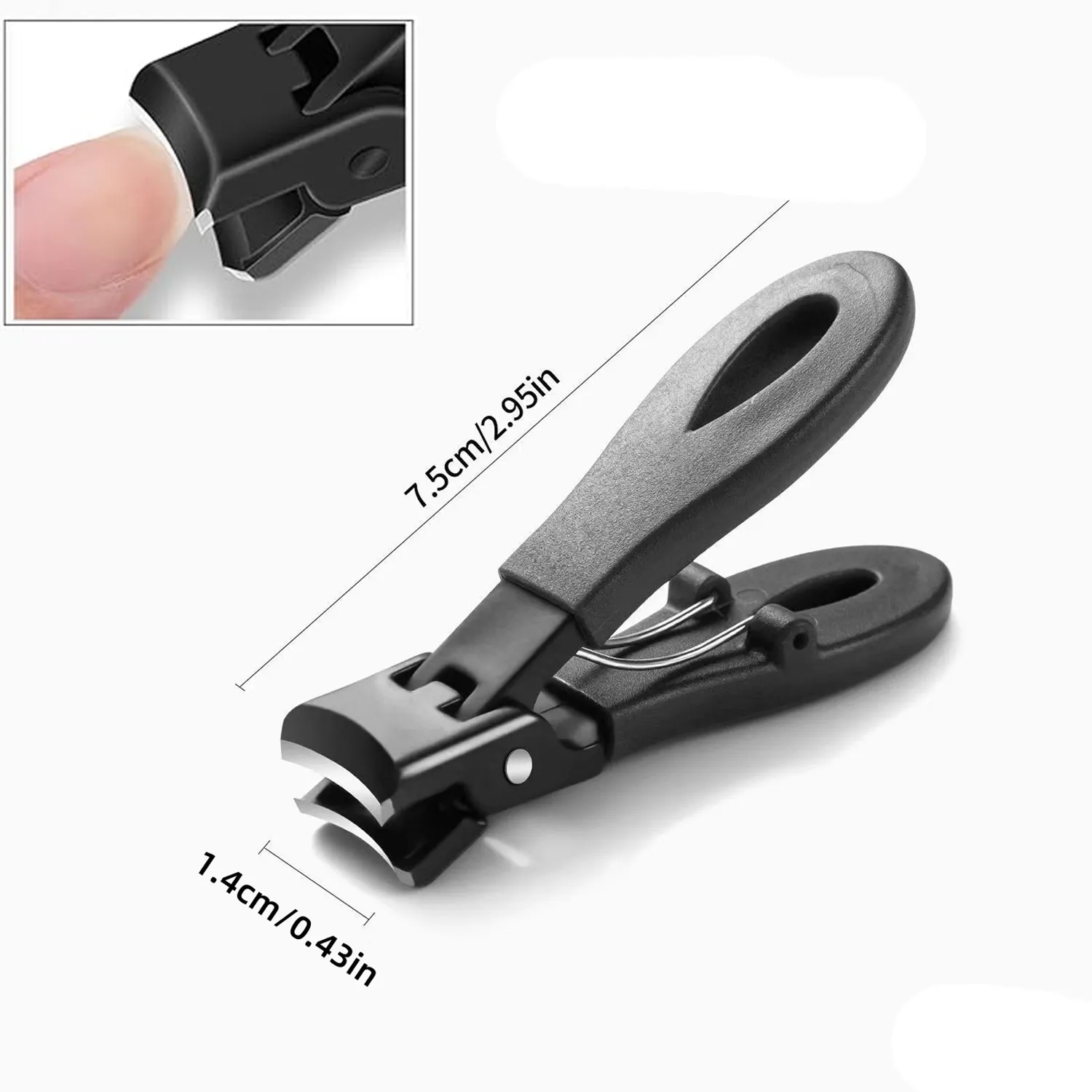 Anti-Splash Toenail Fingernail Clippers 4