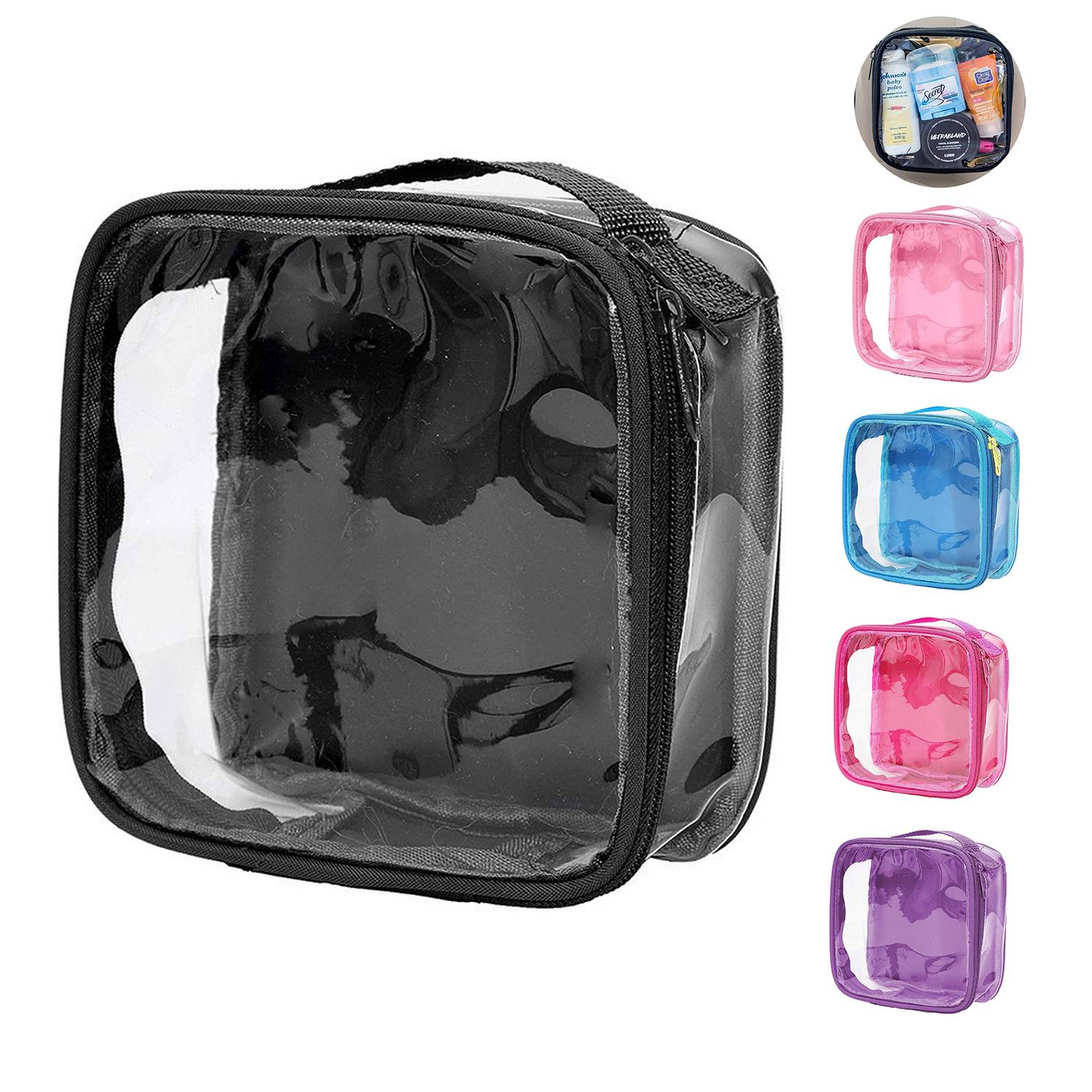 Waterproof PVC Travel Toiletry Bag 4
