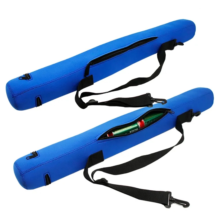 6 Can Neoprene Tube Cooler, custom koozie with logo imprint 5