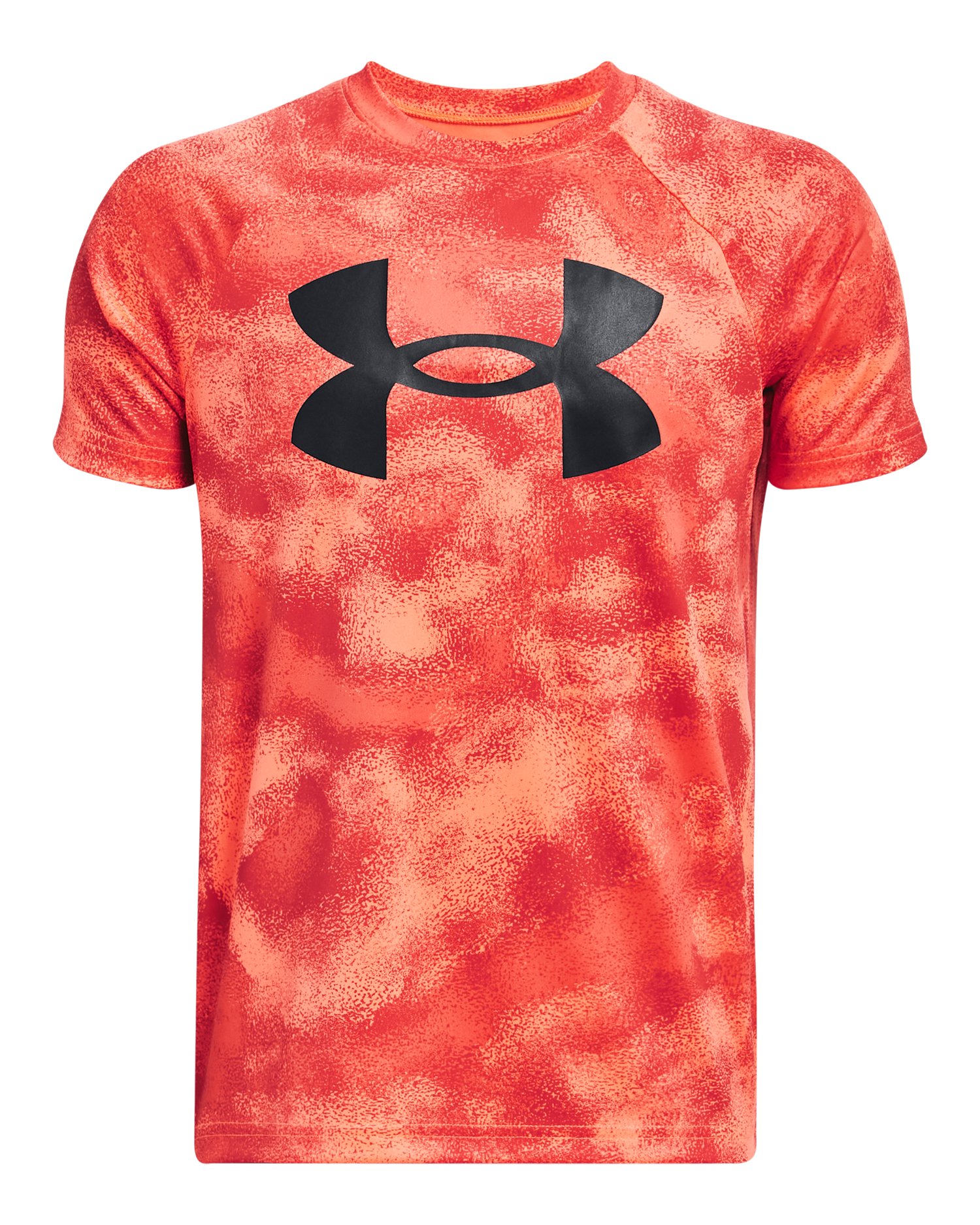 UA Tech Big Logo Printed Boys' Short Sleeve 28