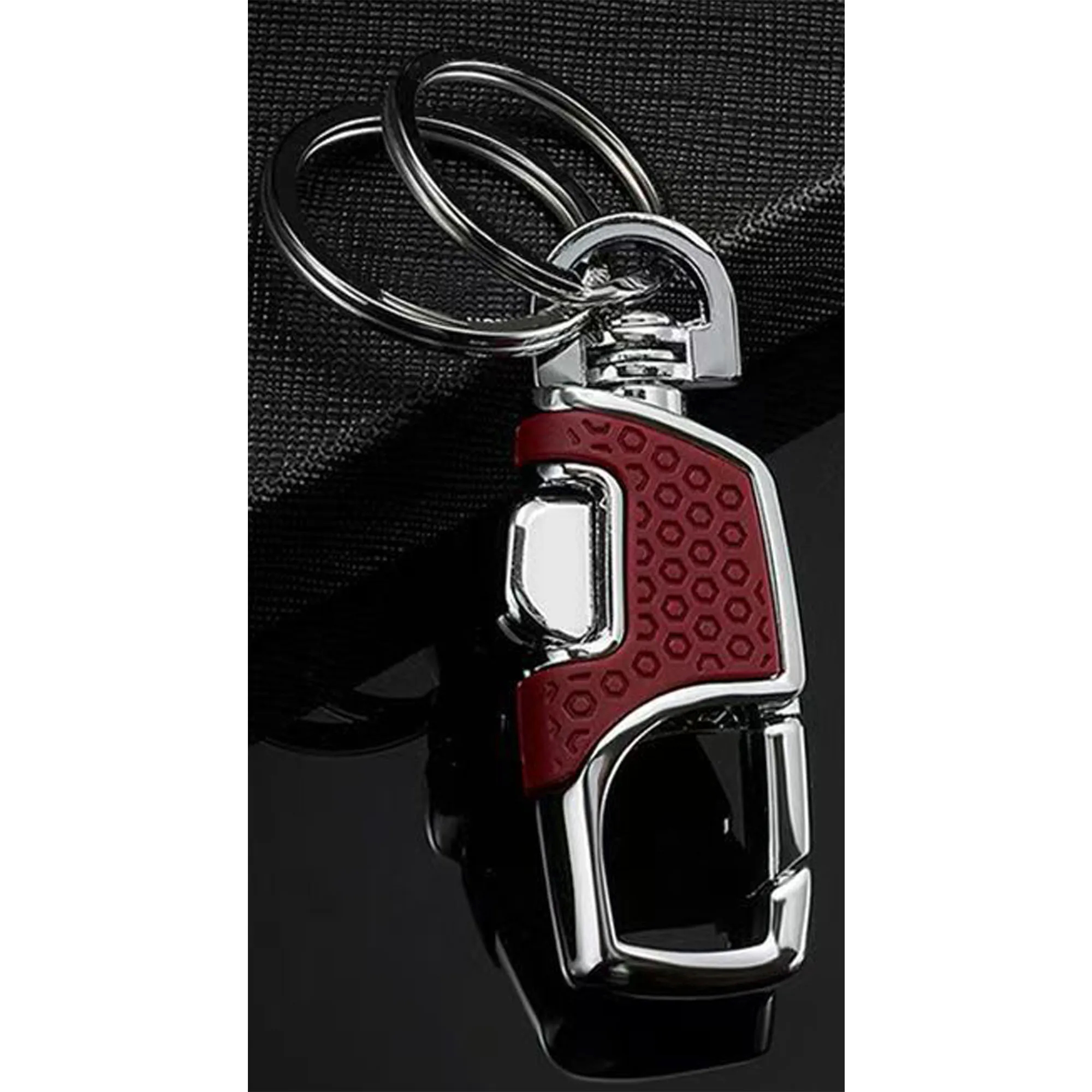 ABS Zinc Alloy Keychain With Logo For Carrying 2