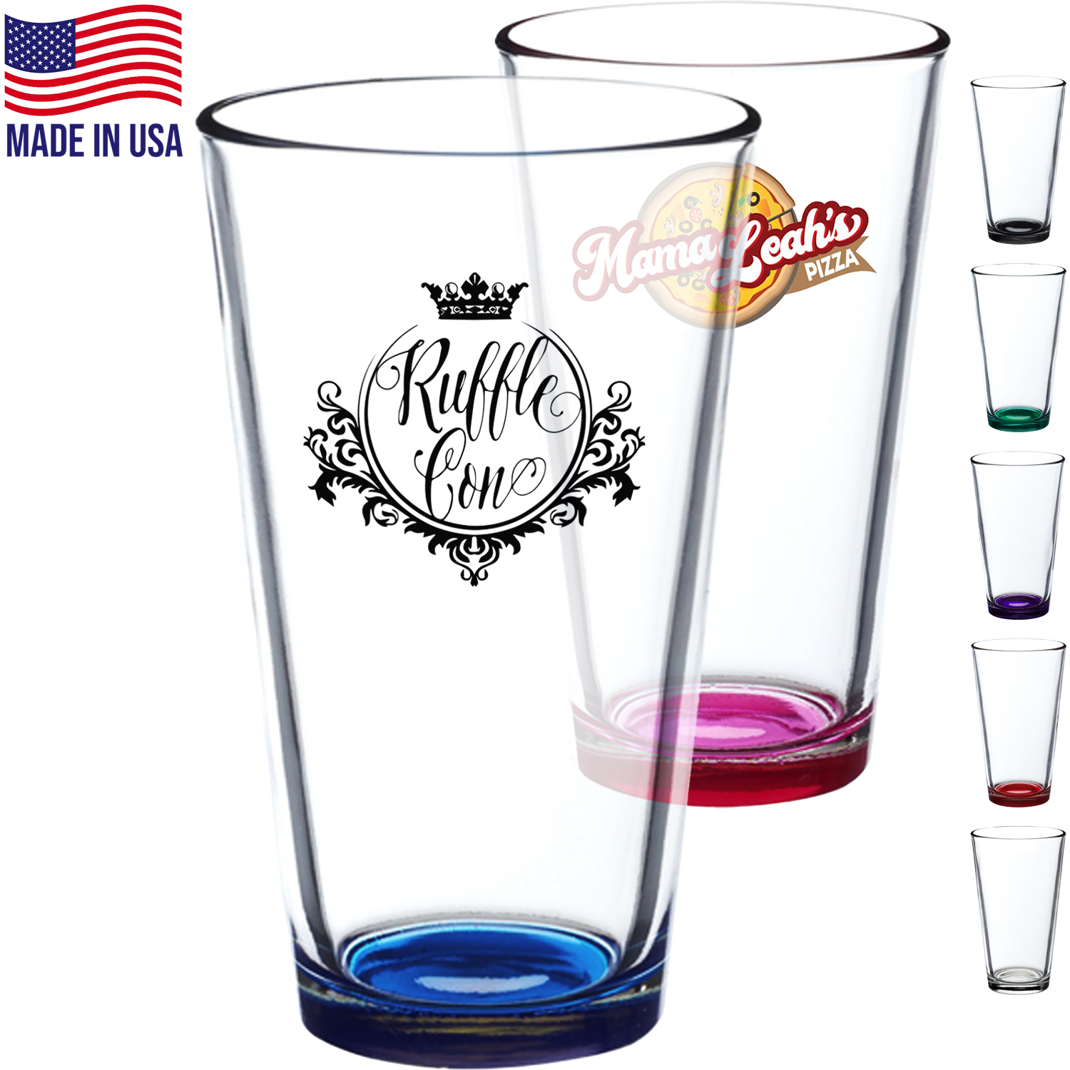 16 oz. ARC Mixing Glasses W/ Custom Logo 2