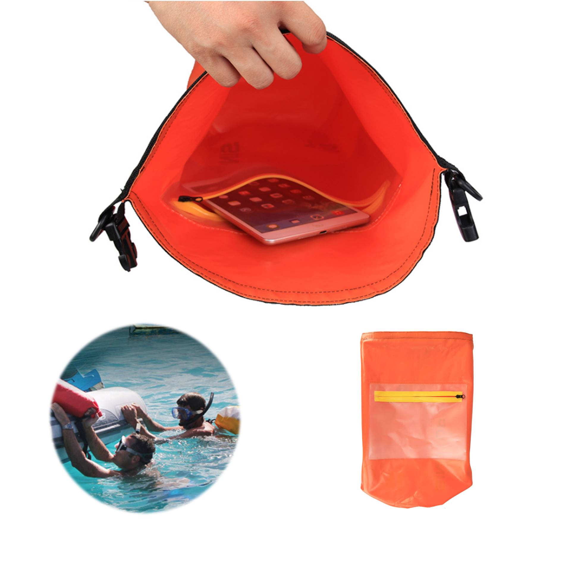 Beach Surfing Camping Waterproof Bucket Bag 4