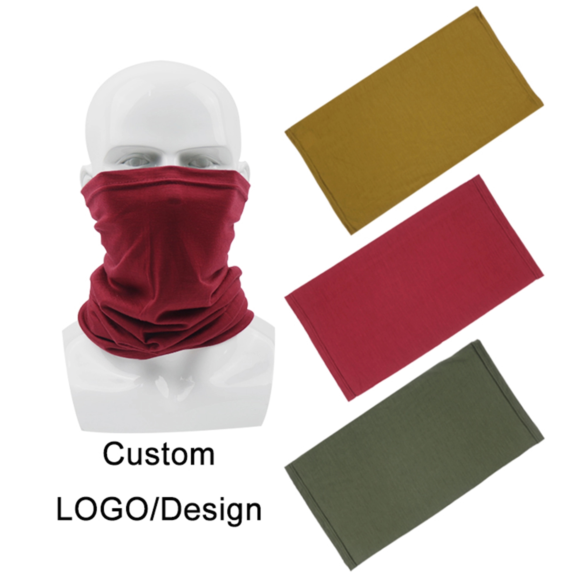 Neck Gaiter Bandanna MOQ 80PCS 3