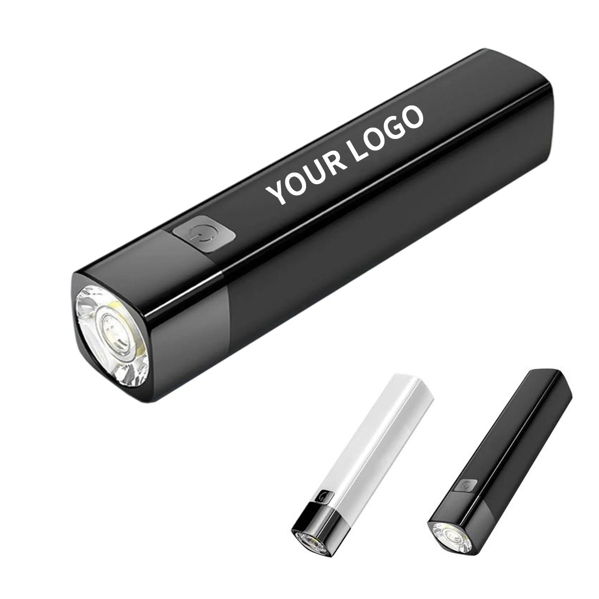 Rechargeable Flashlight Power Bank ABS 1