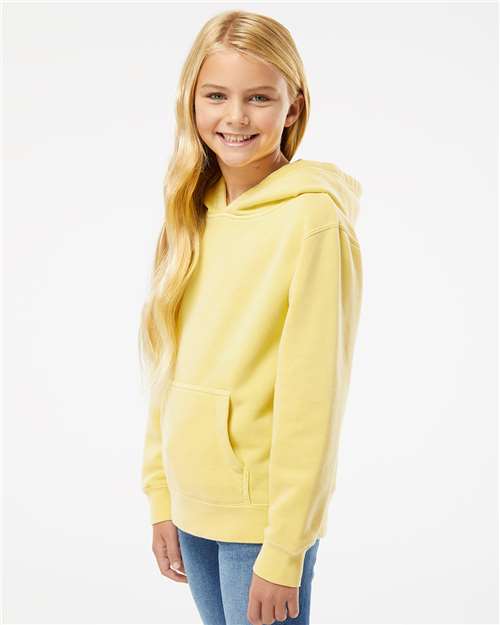 Youth Midweight Pigment-Dyed Hooded Sweatshirt - PRM1500Y 53