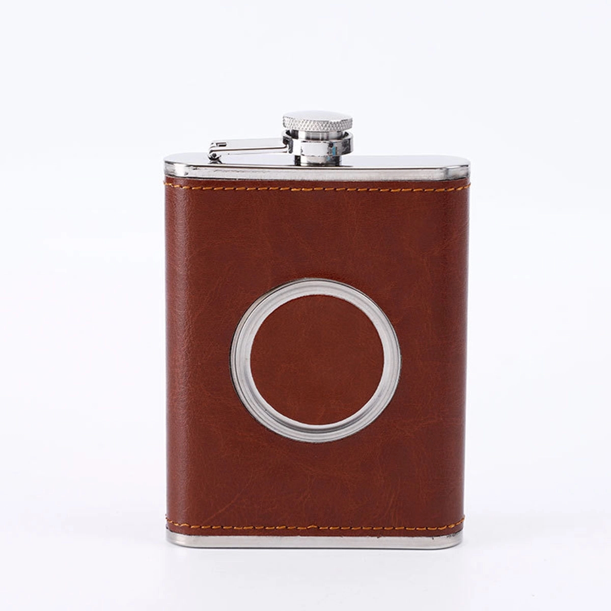 Stainless Steel 8 Oz Hip Flask 7