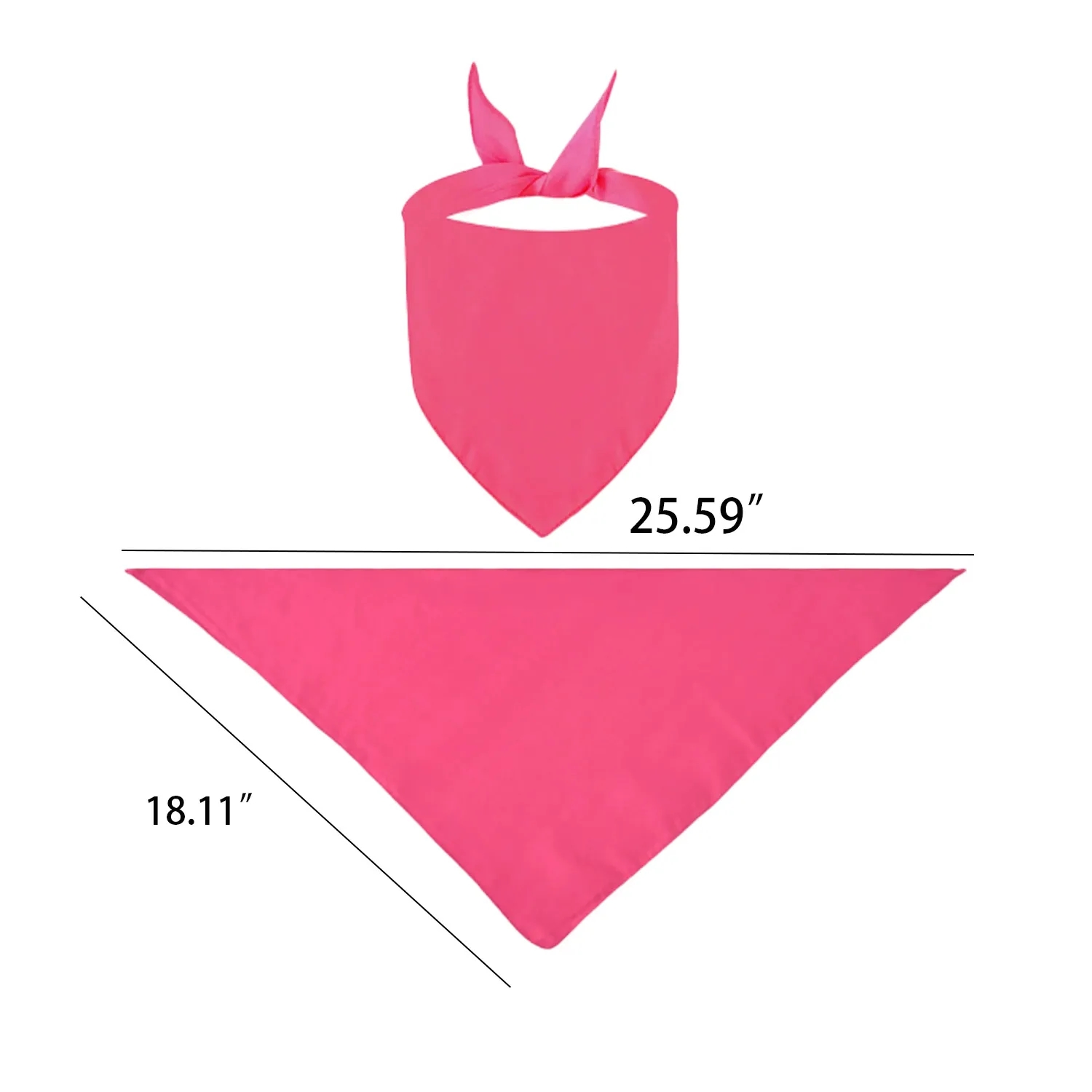 Triangle Dog Bandanas 1