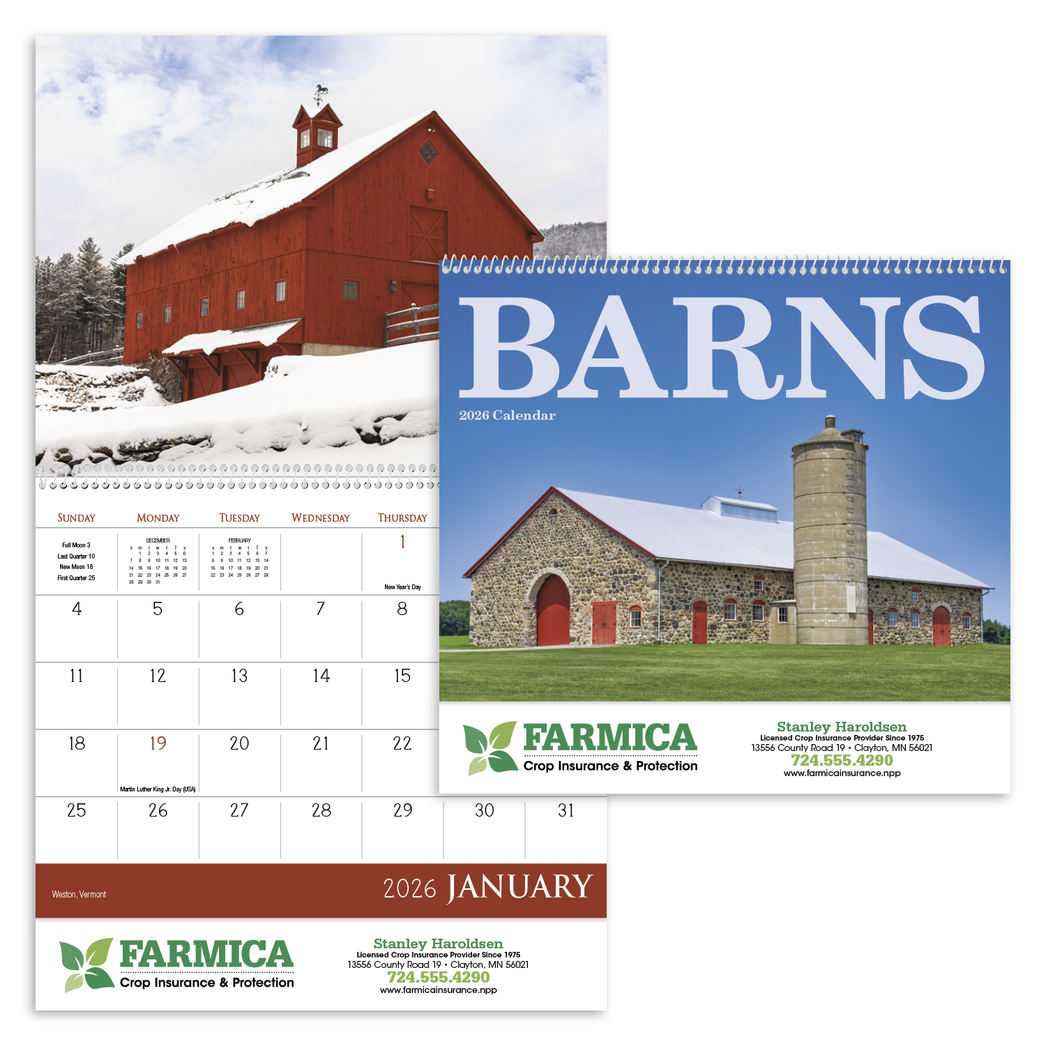 Triumph® Calendars Barns Calendar 51