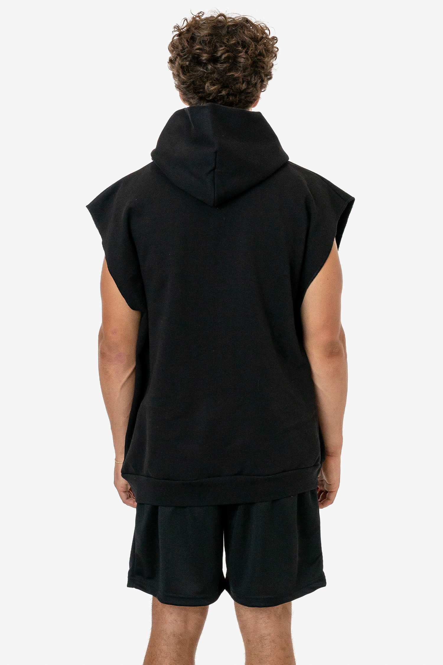 14 OZ SLEEVELESS HOOD PULLOVER 11