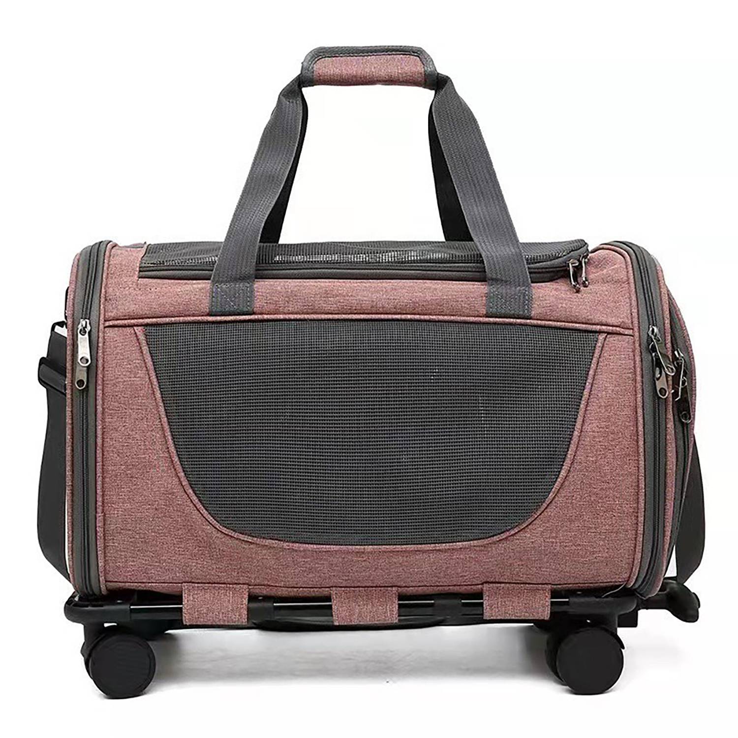 Oxford Pet Trolley Case Mesh Bag 4