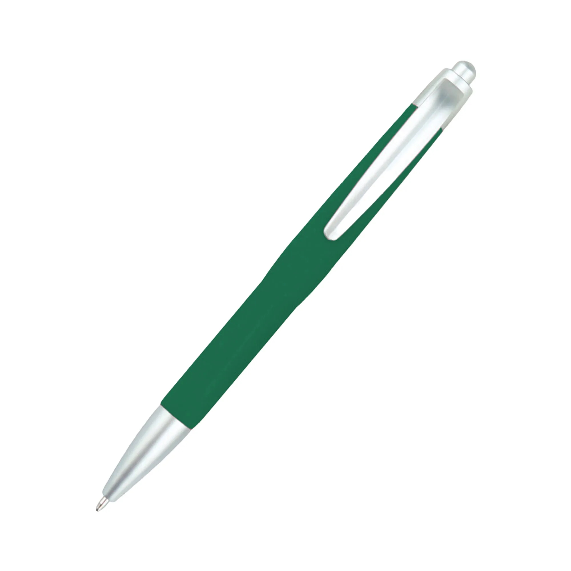 MOQ 10 Ballpoint Pen With Soft Touch Click Metal 4