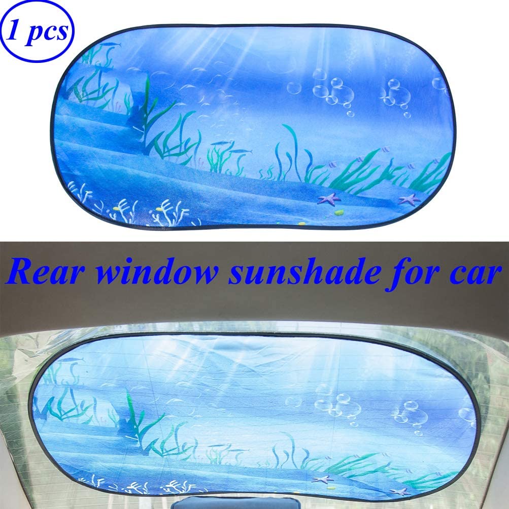 Car Rear Window Sun Shades--- 51"x23.6" 3