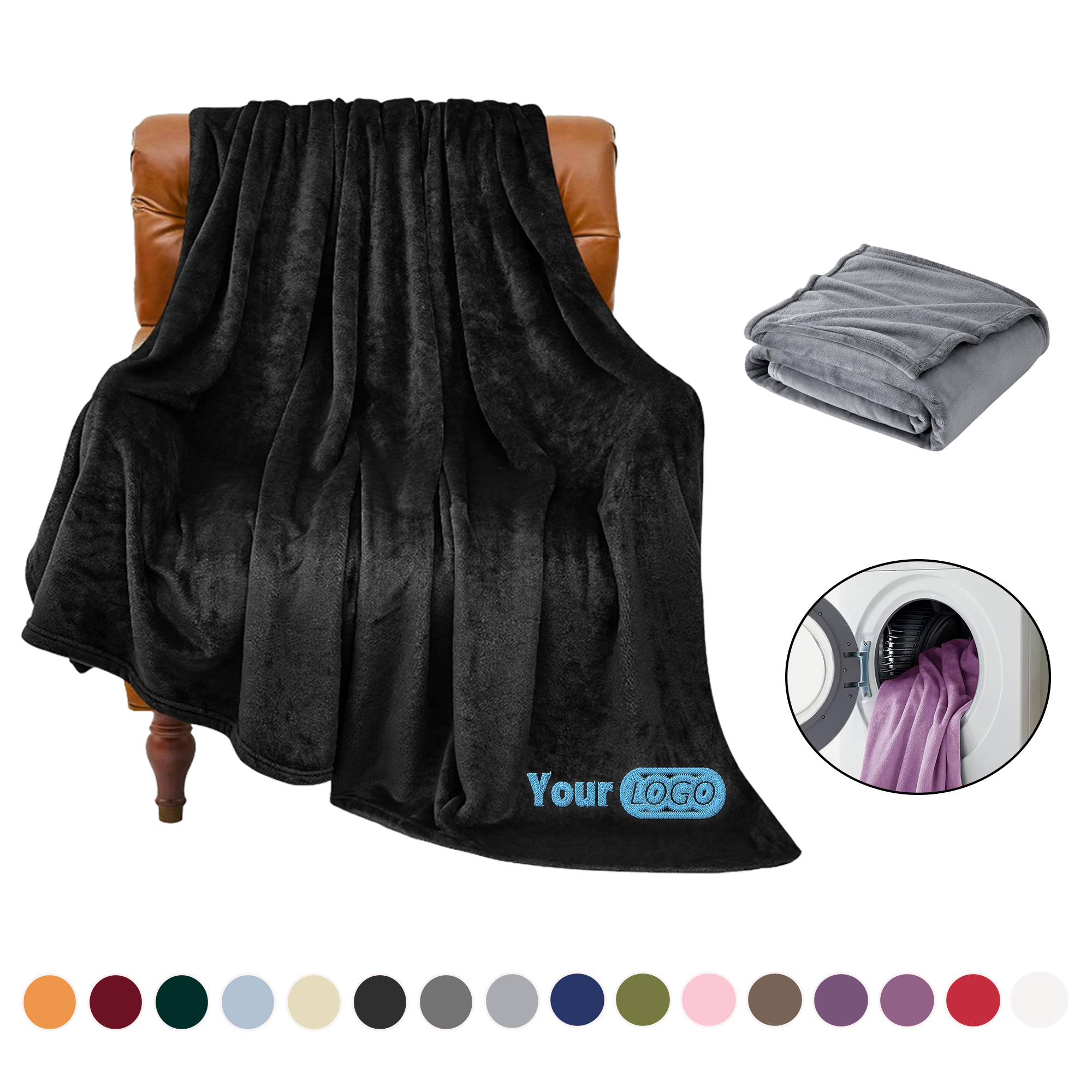 Polyester Throw Blanket 2