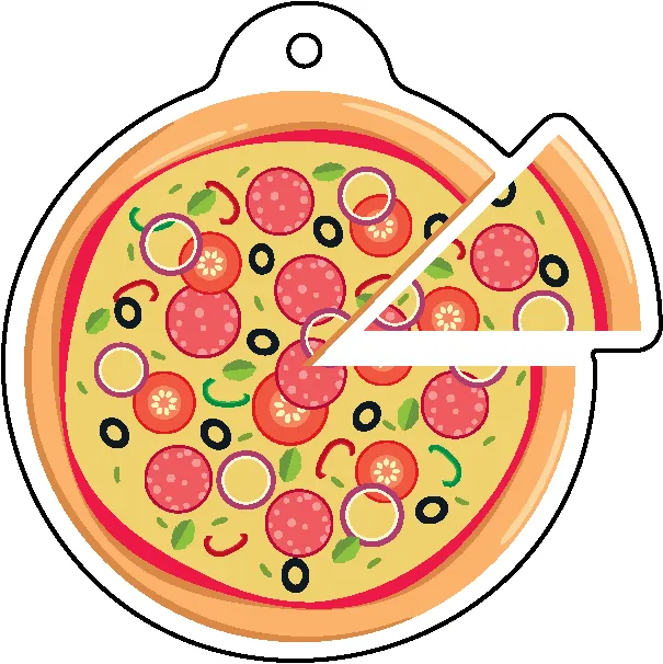 Stock Shape Acrylic Key Tag 2