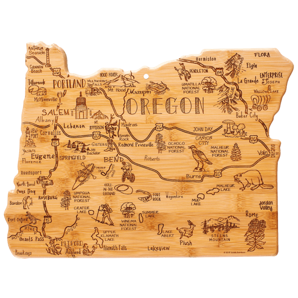 U.S. Destination Bamboo Cutting and Serving Boards 1157