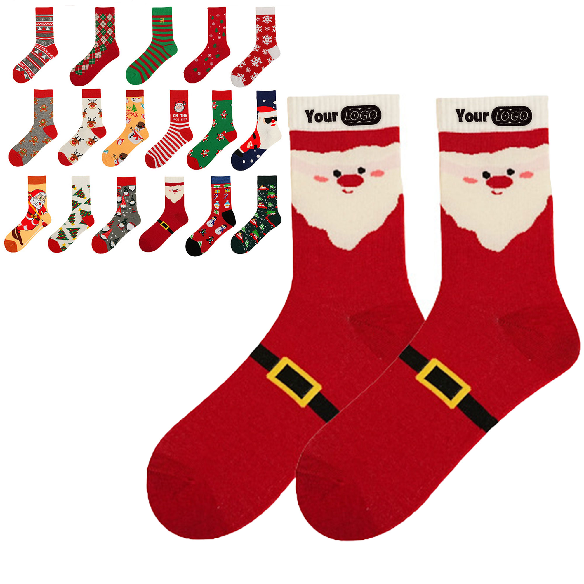 Colorful Christmas Socks 2