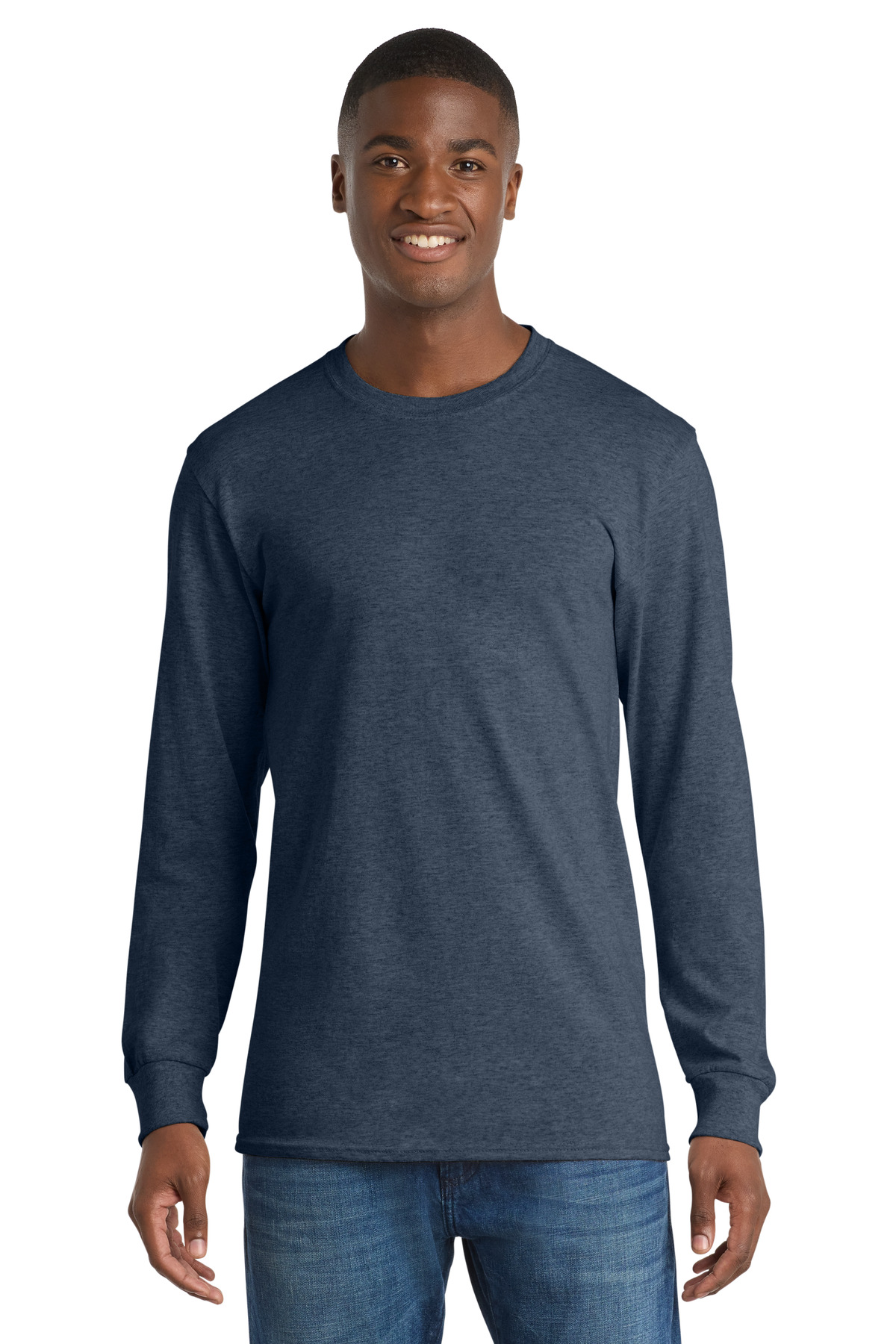 Port & Co Long Sleeve Core Cotton Tee. PC54LS 47