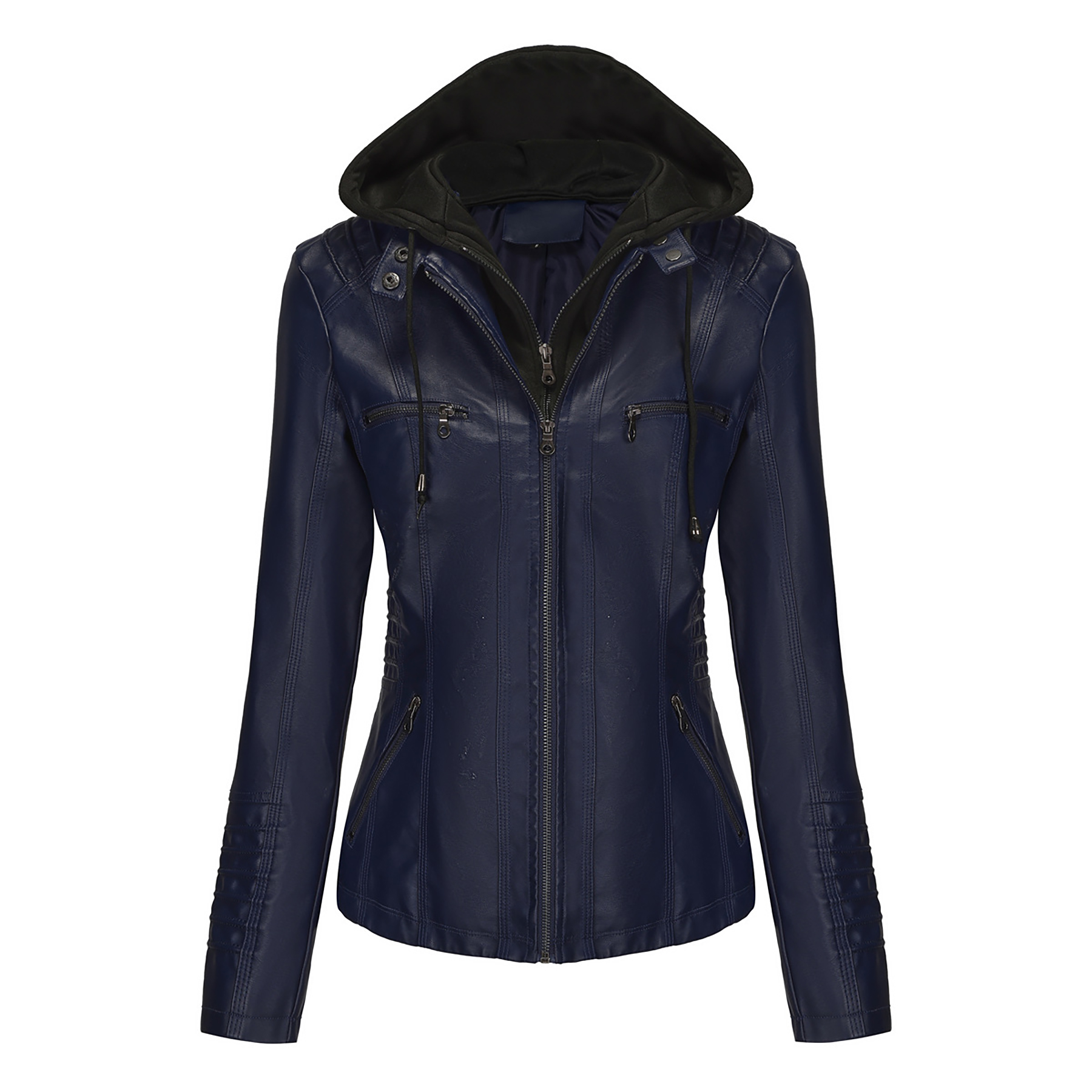 Women's Faux Leather Jacket 7