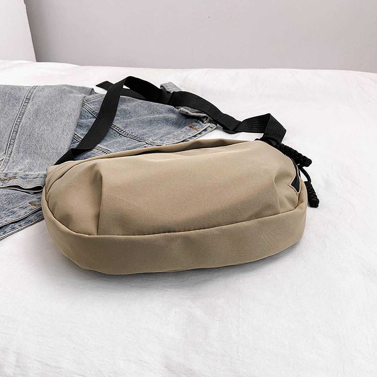 Lightweight Waterproof Nylon Single-Shoulder Bag 6