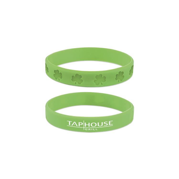 St. Patrick's Day Silicone Wristband