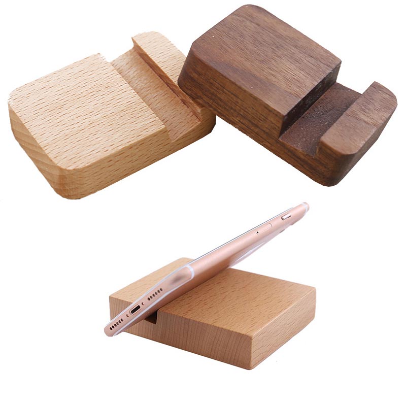 Wood Phone Stand 2
