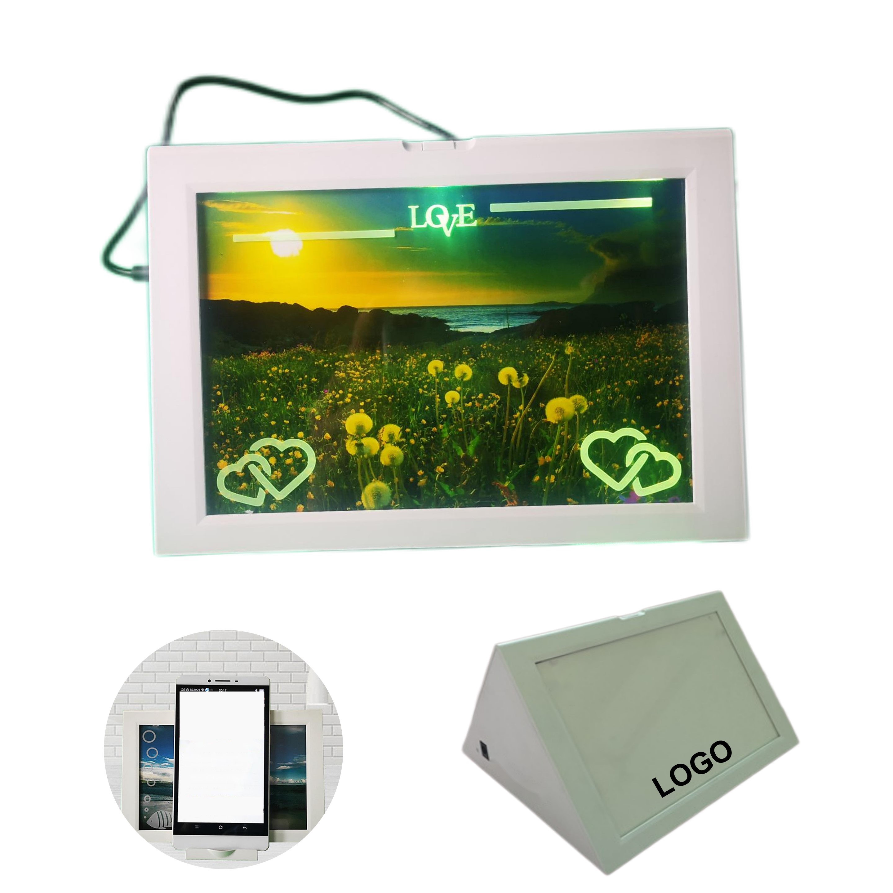 LED Photo Frame Speaker (direct import) 4