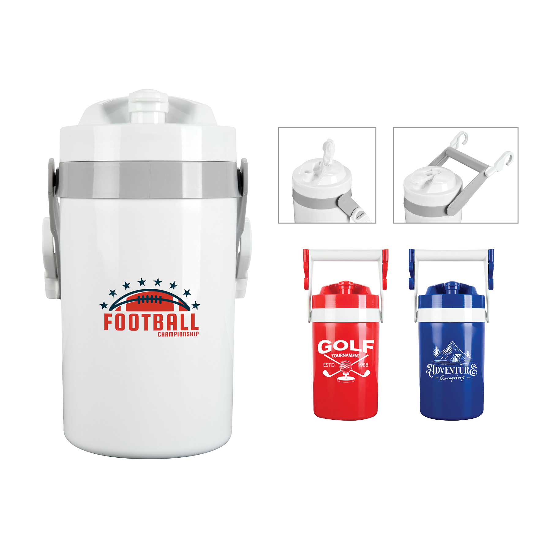 Reno 80 oz. / 2.4L Double Wall PP Sport Jug 19