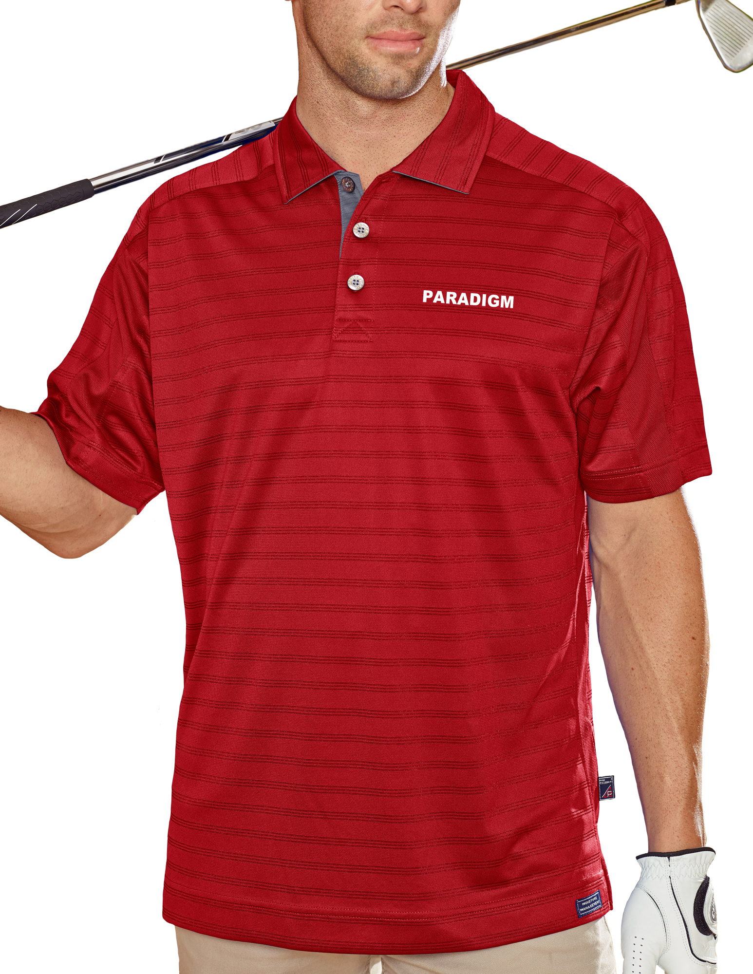 Men's Paradigm Engineer Track Knit Polo Shirt 5