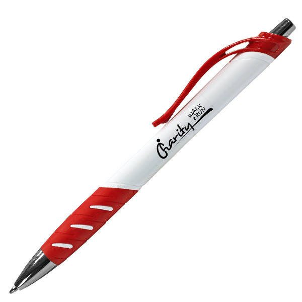 White Allure Grip Pen 15