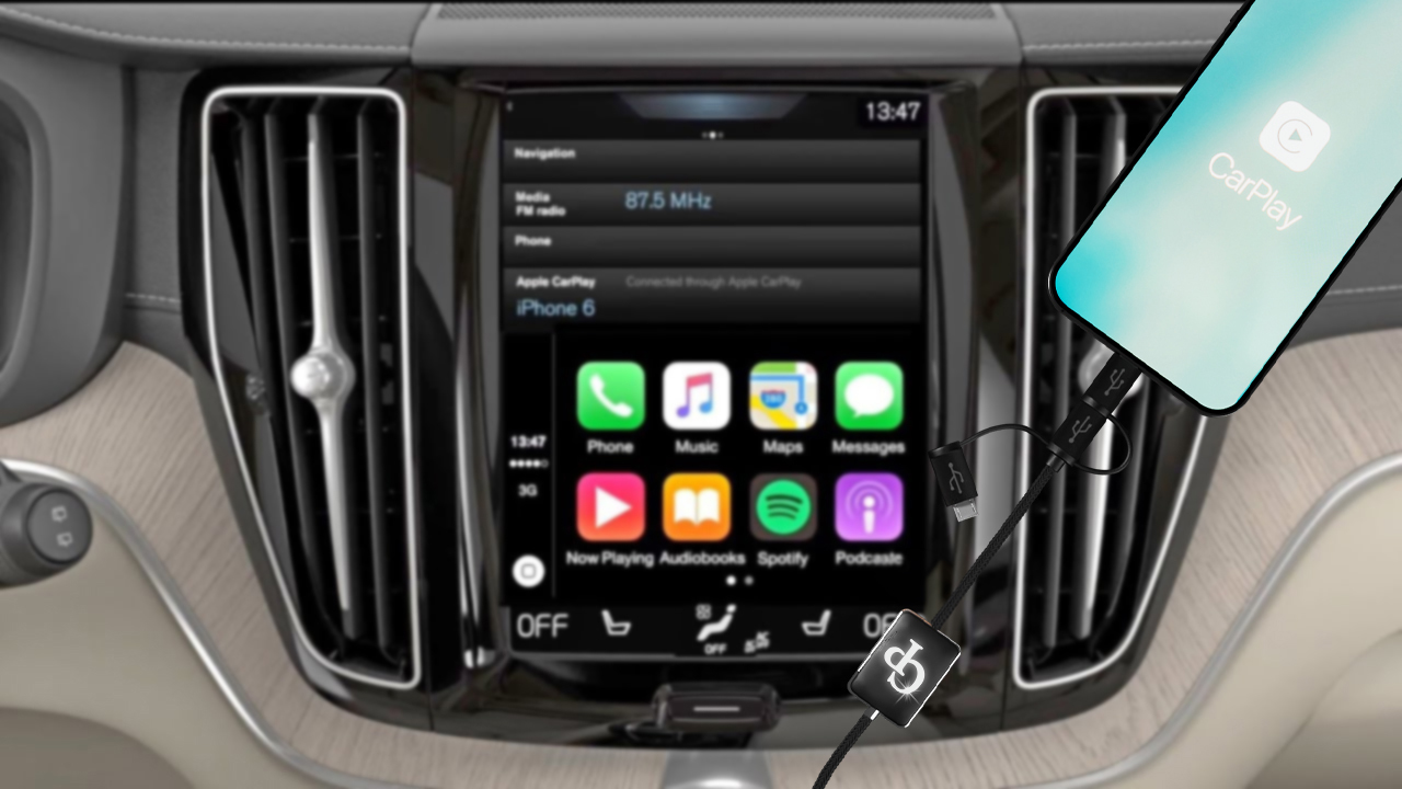 SCX Innovative Design™ In-Car Charging Cable 2A 14