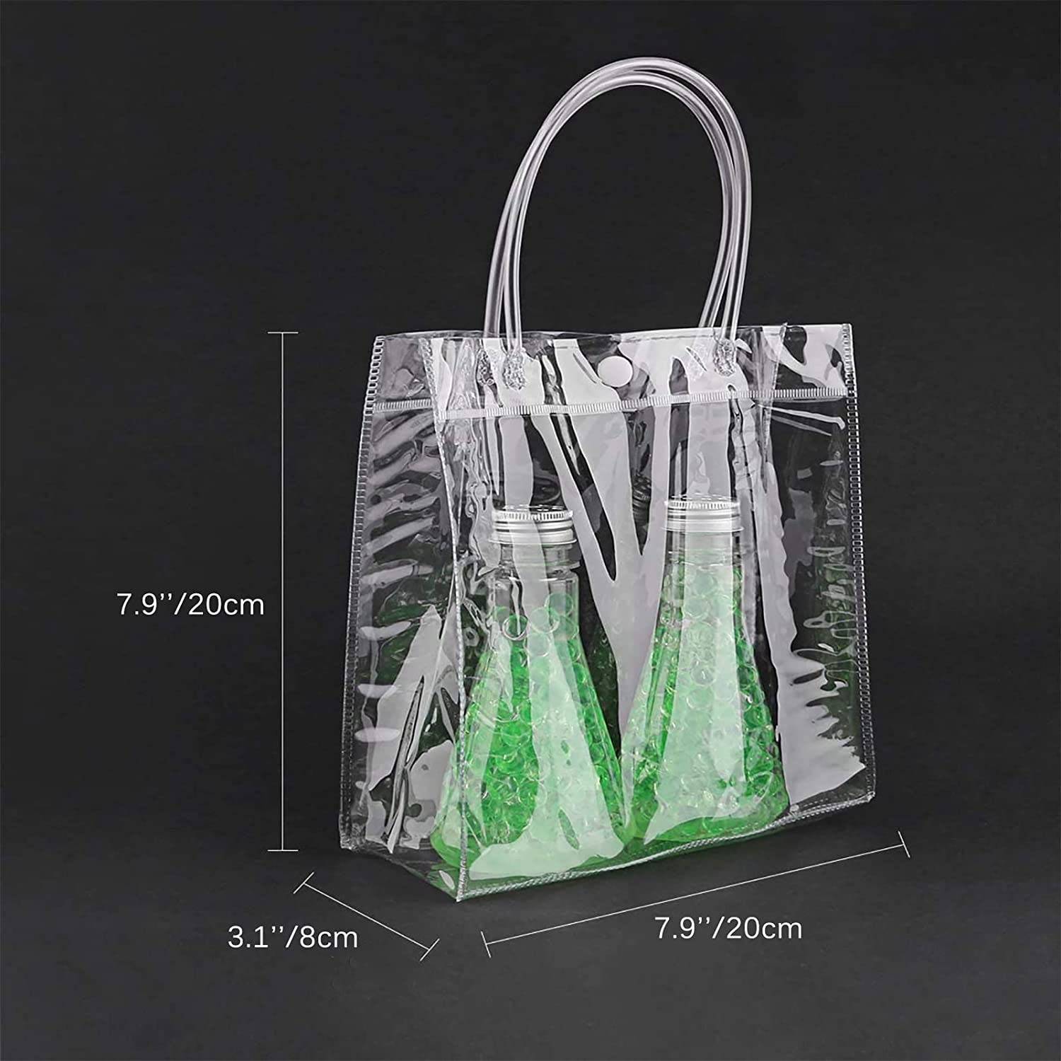 Custom Clear Transparent Gift Bag 6