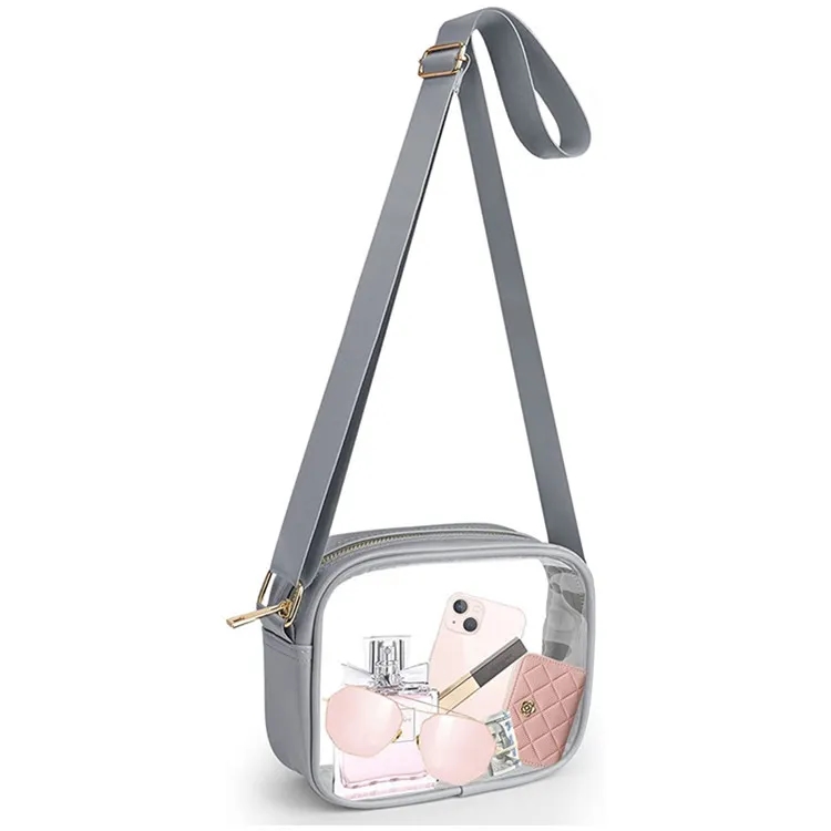 Stadium Approved Clear Crossbody Bags for Concerts Sports 2