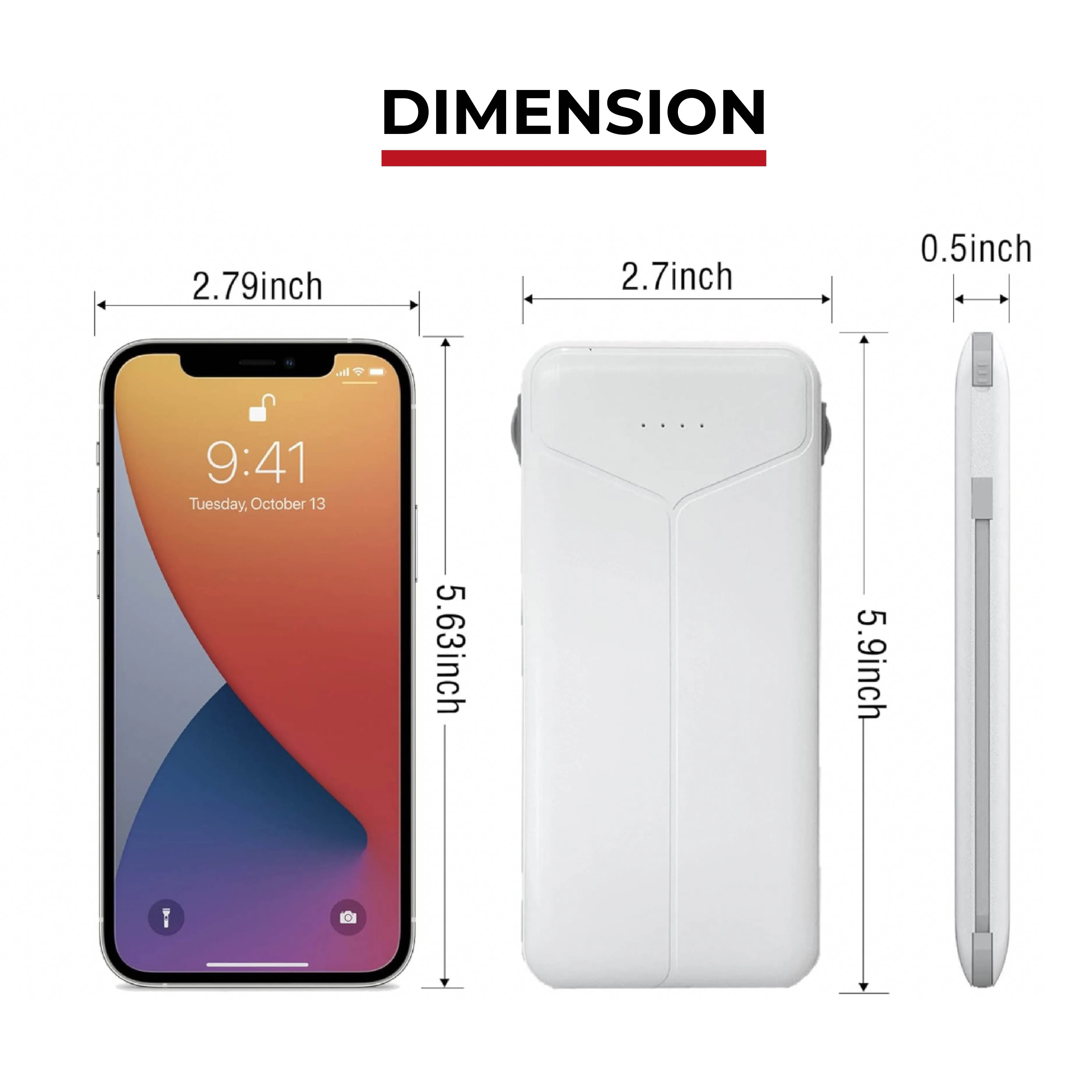 BERKELEY 10,000 MAH POWER BANK CHARGER 5