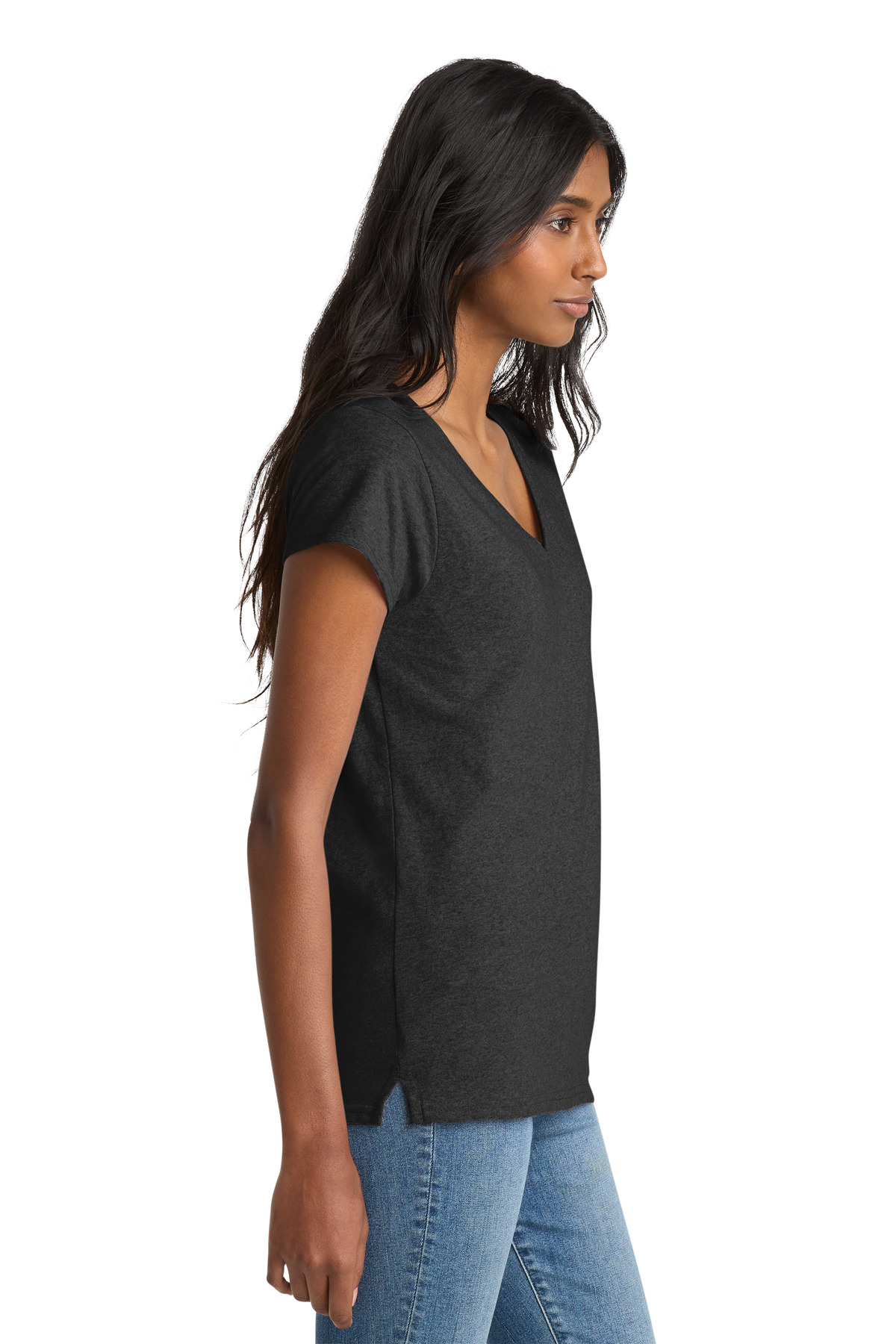 District Women's Re-Tee V-Neck DT8001 41