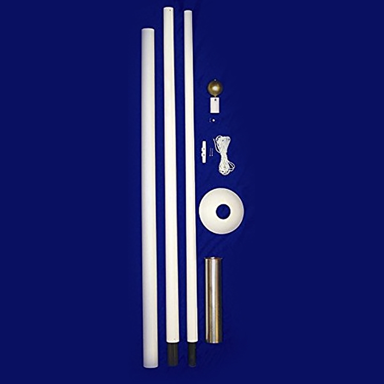 20' Sectional Fiberglass Flagpole 2