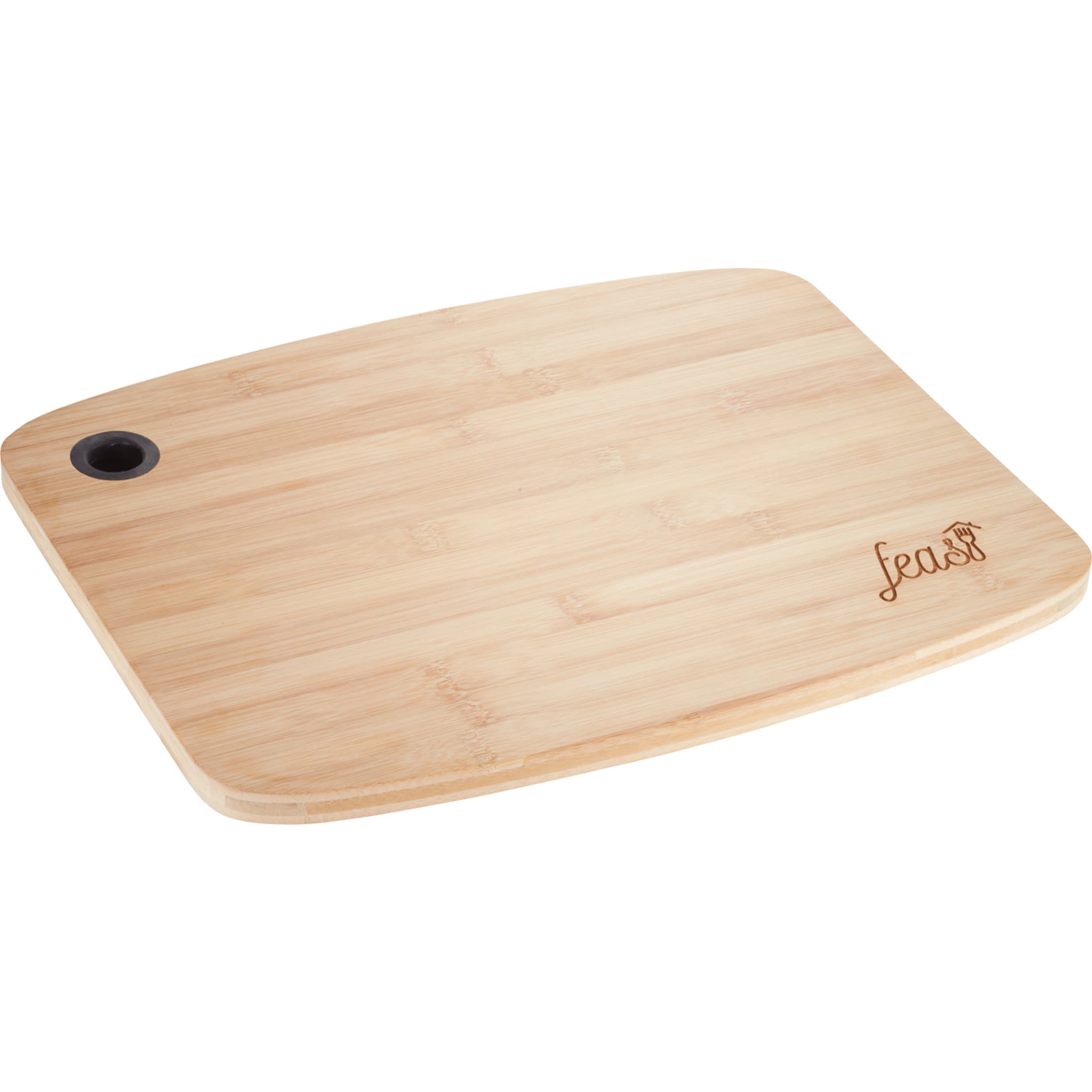 Large Bamboo Cutting Board with Silicone Grip 32