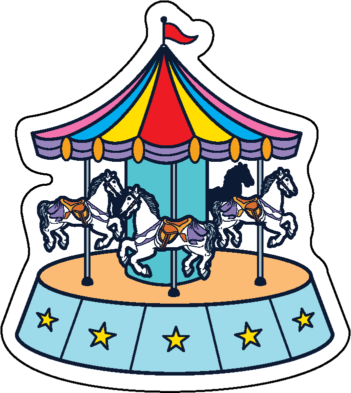 Stock Shape 1/4" Acrylic Magnet -USA Made