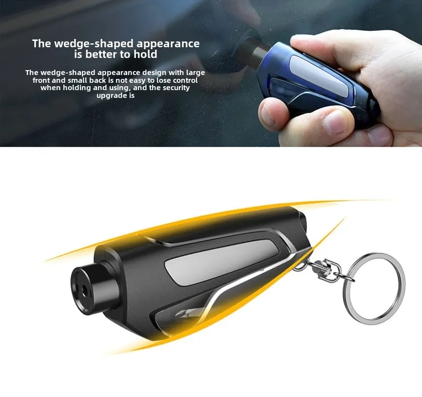 Bulk Car Escape Tools Wholesale Custom Logo Emergency Window Breaker Keychain 7