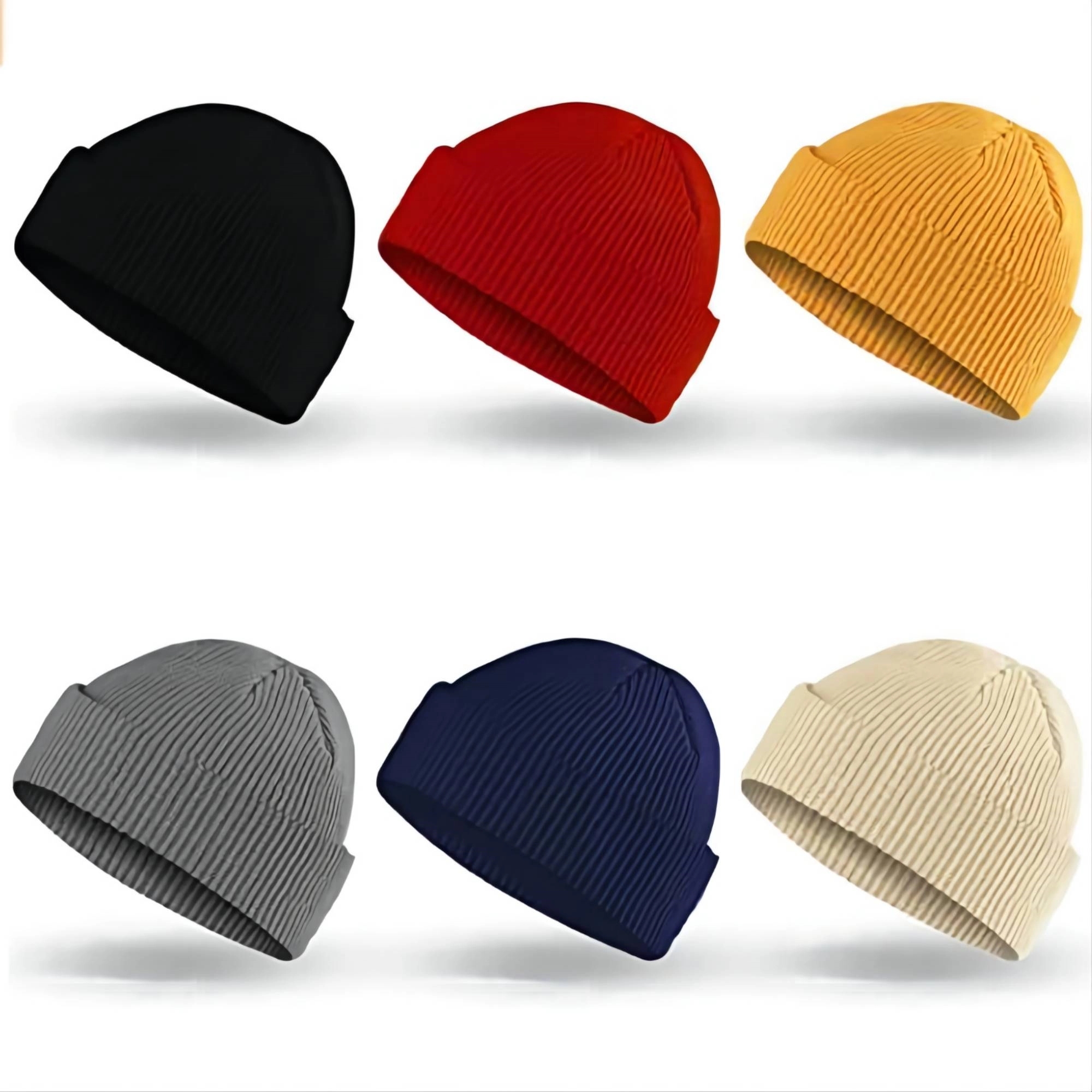 Autumn And Winter Knitted Cap MOQ 100PCS