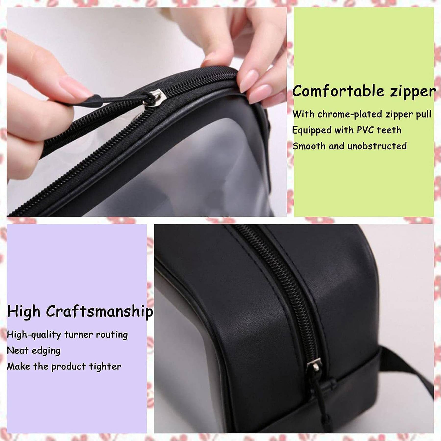 PVC Waterproof Cosmetic Toiletry Bags 2
