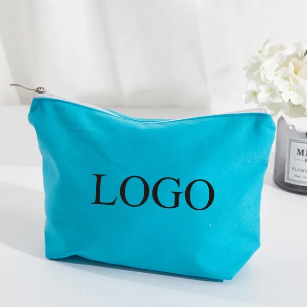 10oz cotton Canvas zipper Pouch 3
