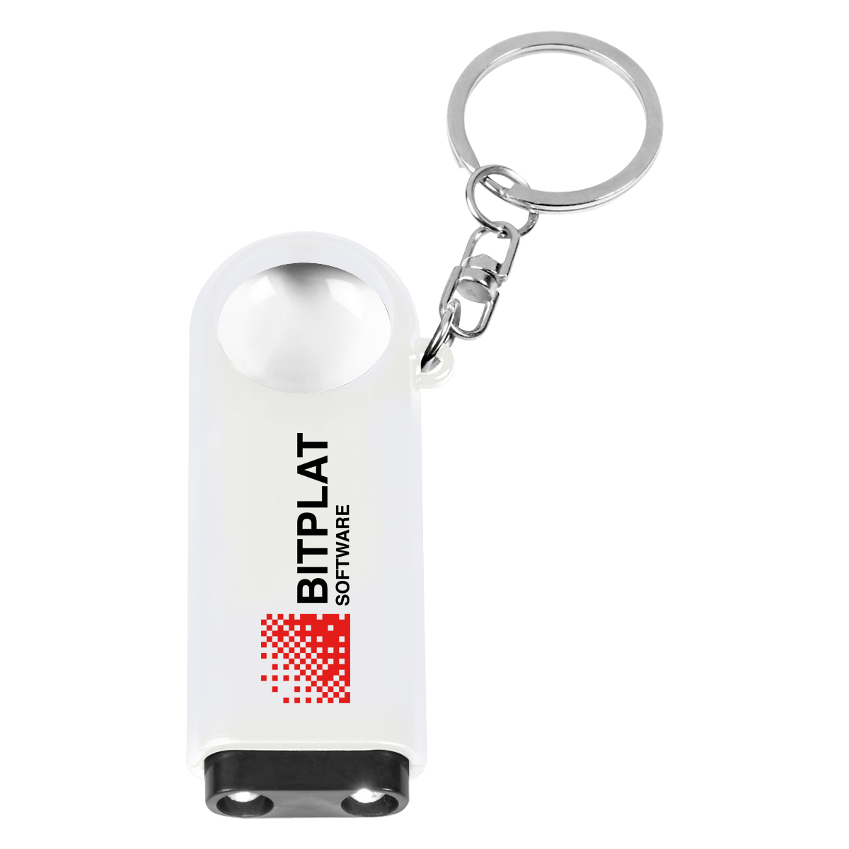 Magnifier And LED Light Key Chain 8