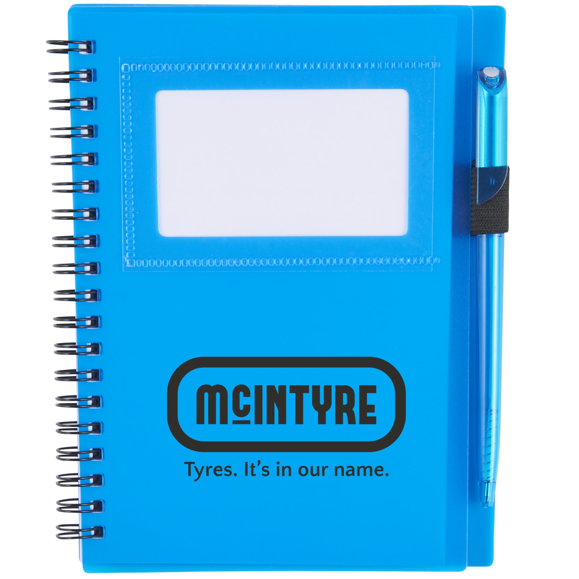 FSC® Mix 5.5" x 7" Star Spiral Notebook with Pen 42