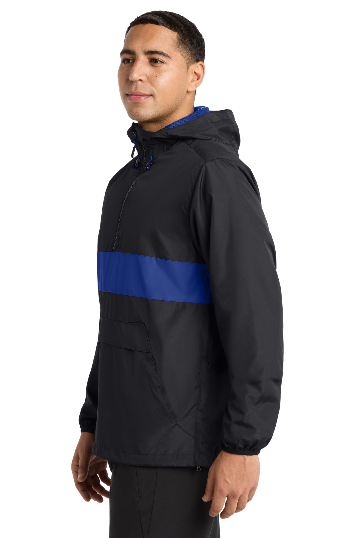 Sport-Tek Zipped Pocket Anorak. JST65 19