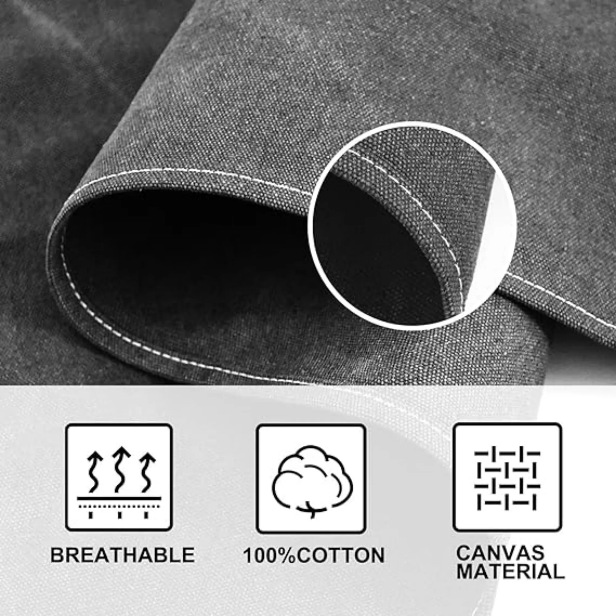Heavyweight Canvas Cross-Back Apron 10