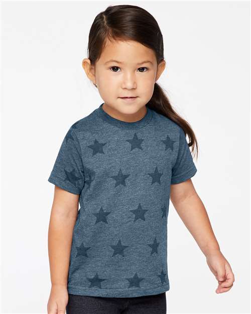 Toddler Star Print Tee - 3029 22