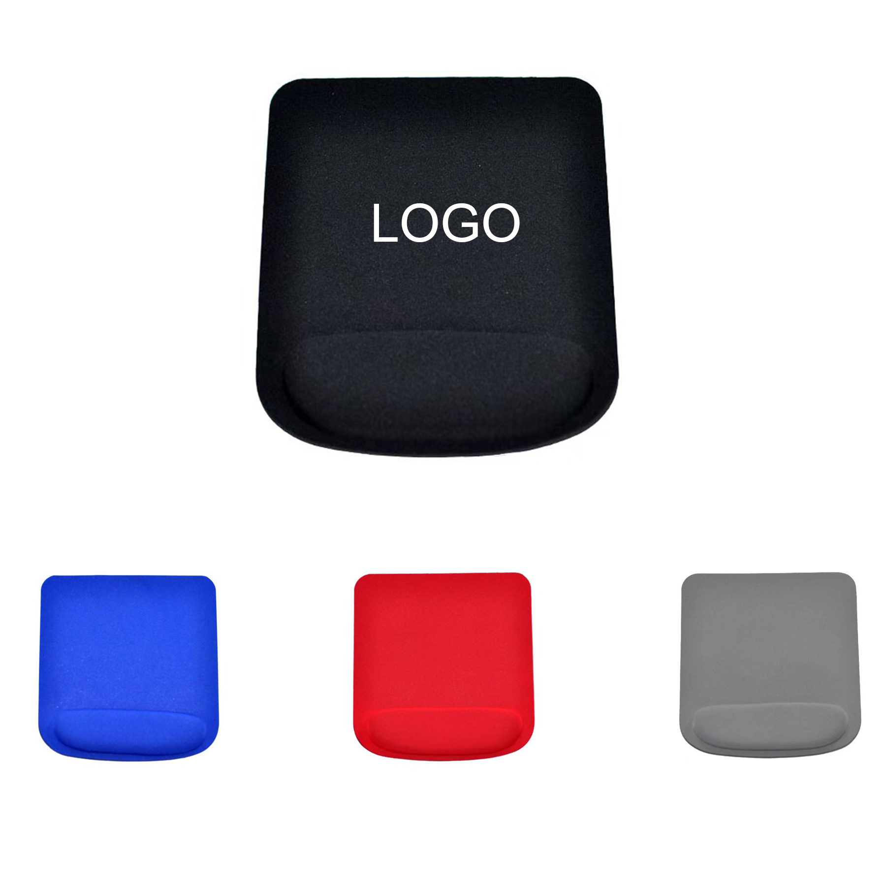 Square Mouse Pad With Wrist Rest 2