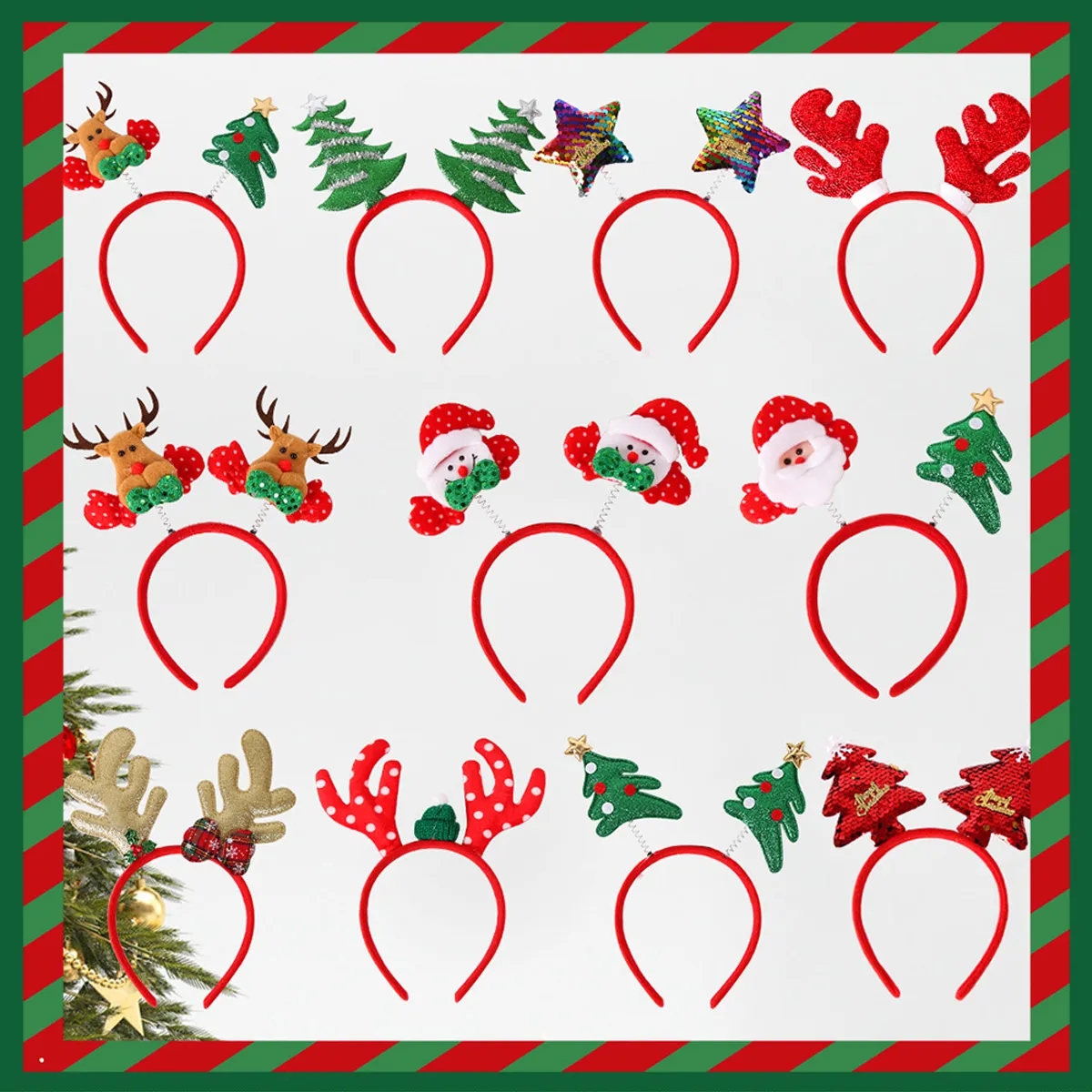 Christmas Accessories Headband Creative Hair Clasp 2